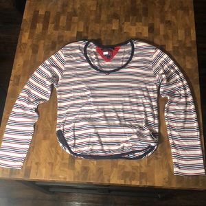 Tommy Jeans Crop Top with Rounded Hemline